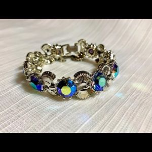 Vintage Coro Aurora Borealis Bracelet